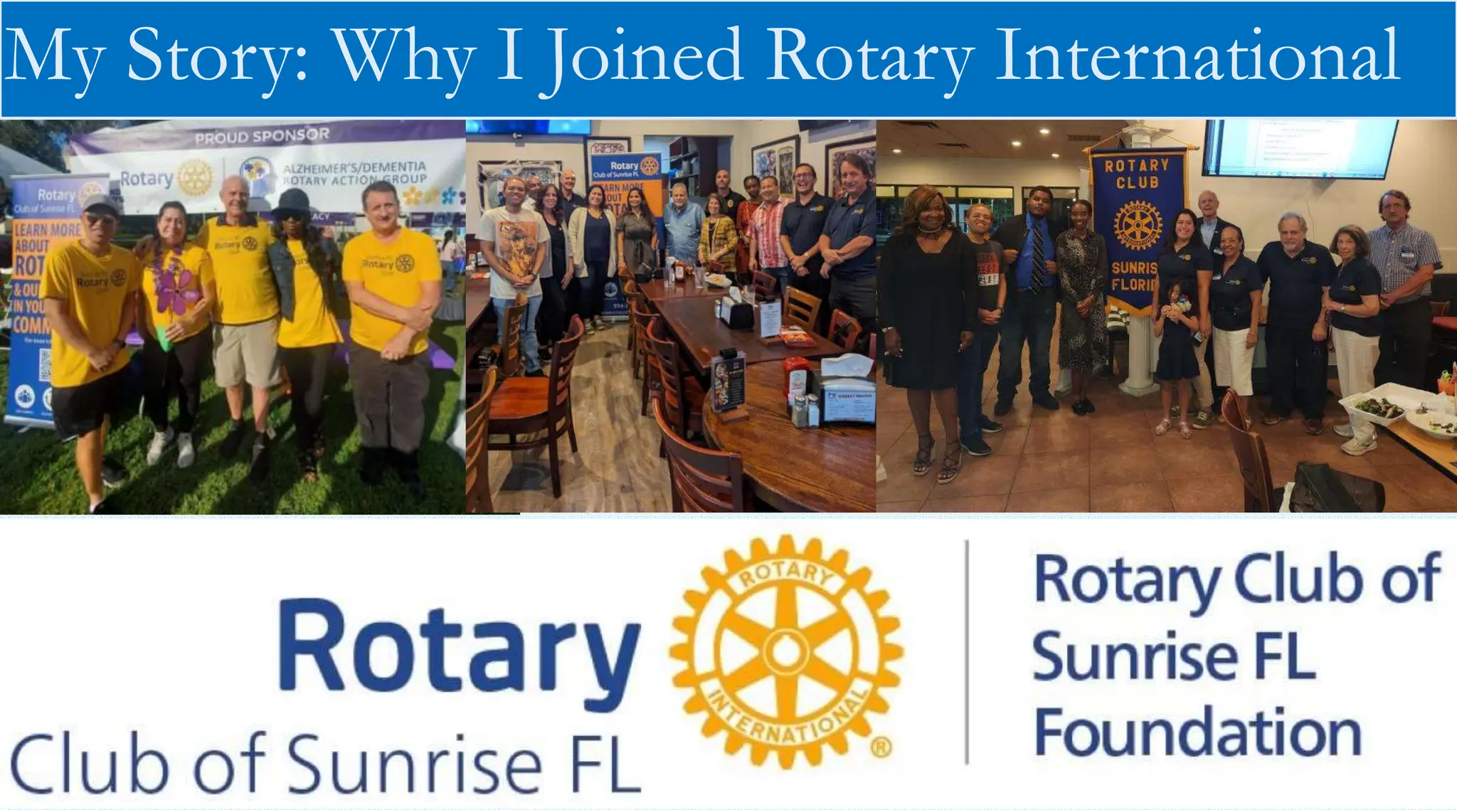 My Story: Why I Joined Rotary International
 