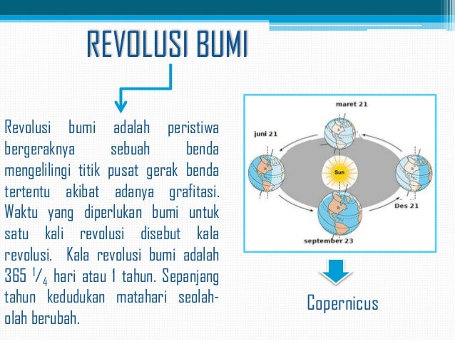 Rotasi Dan Revolusi