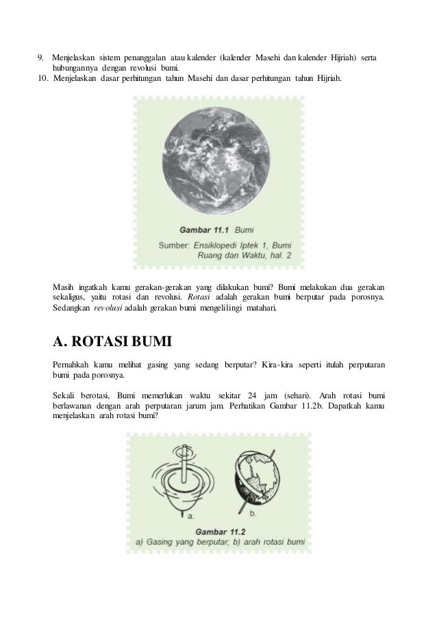 Rotasi Dan Revolusi Bumi Rotasi Dan Revolusi Bumi