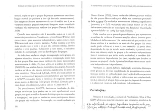 A LONGA RELAÇÃO ENTRE PSICOLOGIA E ESTATISTICA