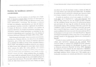 A LONGA RELAÇÃO ENTRE PSICOLOGIA E ESTATISTICA