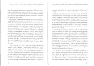 A LONGA RELAÇÃO ENTRE PSICOLOGIA E ESTATISTICA