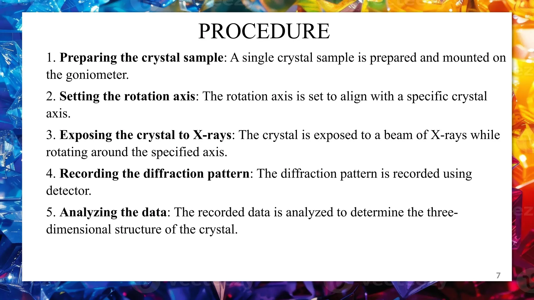 XRAY DIFFRACTION TECHNIQUE, rotating crystal techinque.pptx