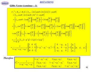 Rotation in 3d Space: Euler Angles, Quaternions, Marix Descriptions