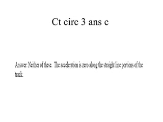 Rotational and circular motion clicker questions | PPT