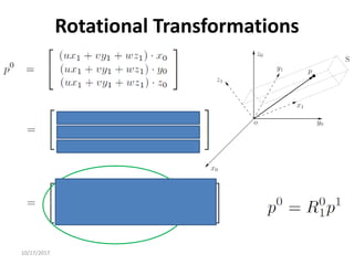 10/17/2017
Rotational Transformations
 