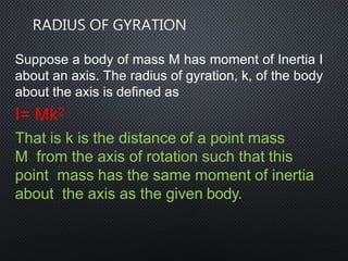 Rotational motion (3)