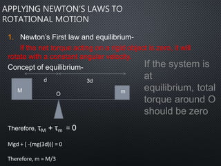 Rotational motion (3)