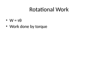 Comprehensive Overview of Rotational Motion: Angular Quantities, Torque ...