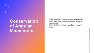 System Of Particles And Rotational Motion | PPTX