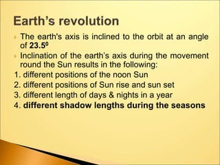 Rotation and Revolution of Earth.ppt