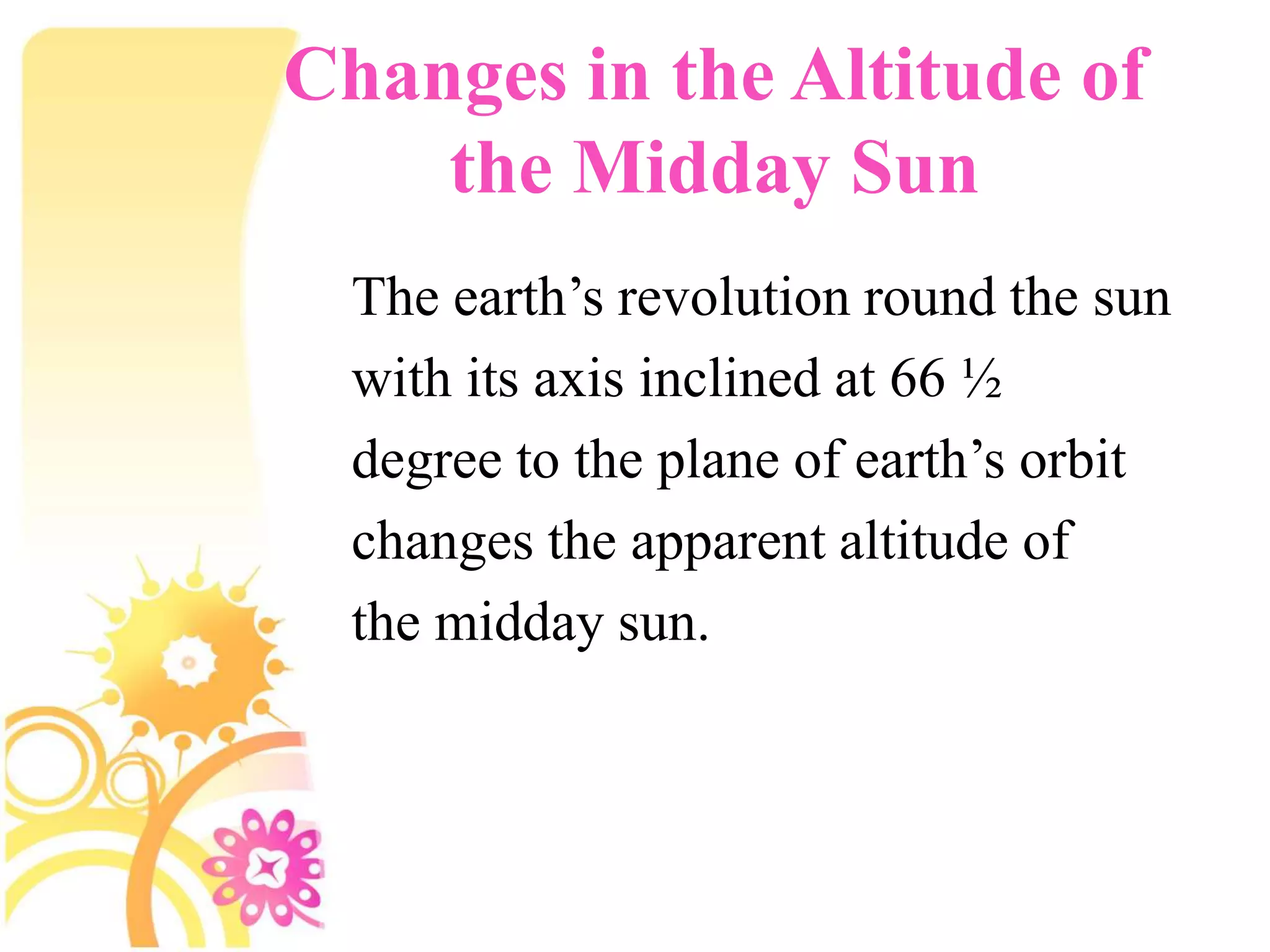 Rotation and revolution powerpoint | PPTX