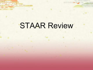 STAAR Review
 