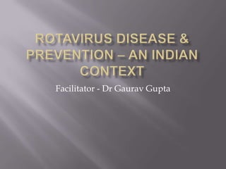 Facilitator - Dr Gaurav Gupta
 