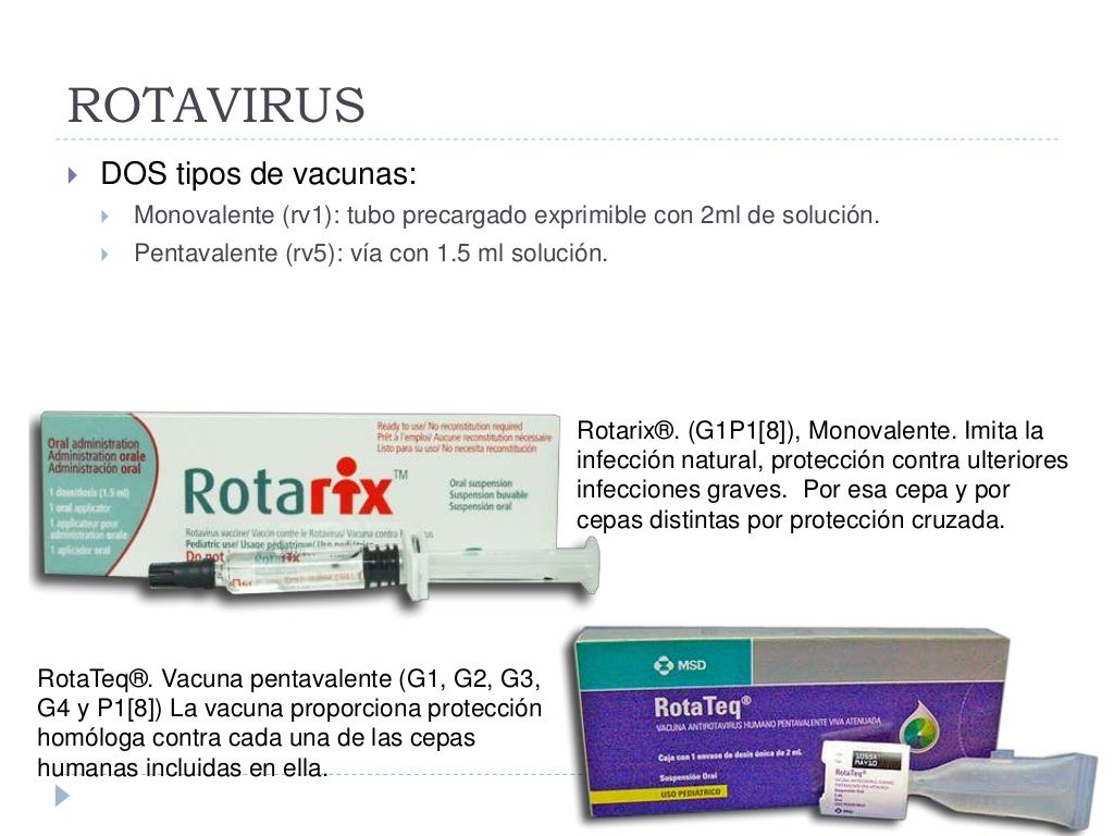 Rotavirus vacunacion