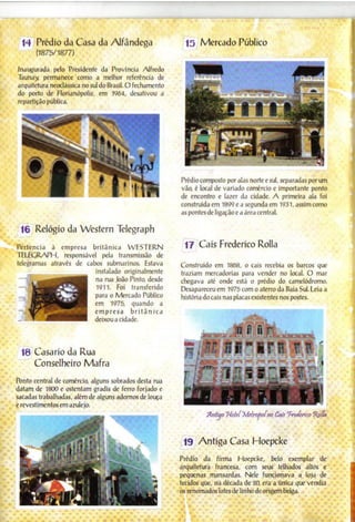 Roteiro auto guiado do centro de florianópolis