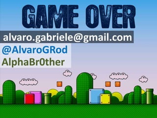 IDÉIA ORIGINAL
Explorar Sentimentos
9. CONSIDERAÇÕES FINAIS
alvaro.gabriele@gmail.com
@AlvaroGRod
AlphaBr0ther
 