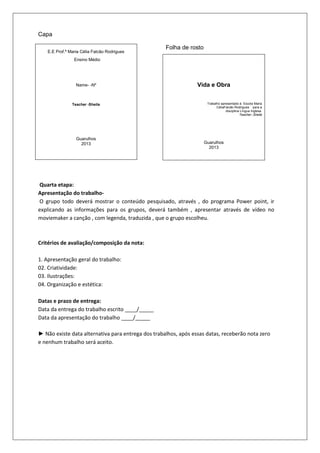 ROTEIRO SETEMBRO Atividades de Língua Inglesa, PDF