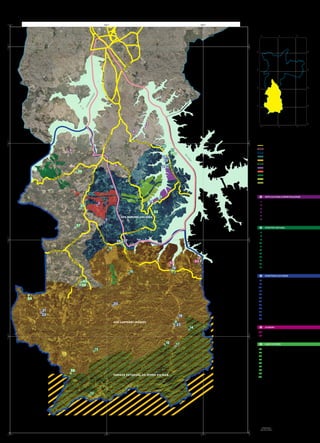 mapa de Ecoturismo e Agroecologia do Extremo Sul de São Paulo
311118
311118
331118
331118
351118
351118
7331260
7351260
7351260
7371260
7371260
7391260
7391260
7411260
7411260
município de são paulo
região de abrangência do guia
legenda
Sistema Viário
Subprefeitura de Capela do Socorro
Subprefeitura de Parelheiros
APA Bororé-Colônia
APA Capivari-Monos
Parque Natural Municipal Cratera de Colônia
Parque Natural Municipal Bororé
Parque Natural Municipal Itaim
Parque Natural Municipal Jaceguava
Parque Natural Municipal Varginha
Parque Estadual da Serra do Mar
1
2
3
4
5
6
Centro de Cultura Afro Asé Ylê de Hozooane
Casa do Rosário
IMARGEM / Morro da Macumba
Pagode da 27
Igreja Messiânica do Brasil / Solo Sagrado
Templo Quan-inn do Brasil
Arte Cultura e Espiritualidade
Atrativo Natural
Barragem
Estação Evangelista de Souza
Represa Billings / Braço Taquacetuba e Bororé
Praia do Bororé / Orla da Billings
Ninhário de Garças / Sítio Paiquerê
Mirante Parque Estadual da Serra do Mar
Sítio Maravilha / Cachoeira do Sagüi
Cachoeira das Virgens / Sítio Piolli
Mirante Cratera de Colônia
Cachoeira do Rio Capivari
Encontro dos Rios Capivari e Monos
7
8
9
10
11
12
13
14
15
16
17
Atrativos Culturais
Subestação de Energia Evangelista de Souza
Casa da EMAE / Barragem
Casario Marsilac
Igreja do Gramado
Bairro Gramado
Vila Evangelista de Souza
Casa de Abraão Reimberg
Armazém do Edinho
Cemitério de Colônia
Igreja de Colônia
Capela de São Sebastião / Cruzeiro
Sede da Fazenda Santa Mônica
18
19
20
21
22
23
24
25
26
27
28
29
Agricultores
Valéria Maria Macoratti e Vânia dos Santos
Maria José Kunikawa — Tomi
José Geraldo — Zé Mineiro
José da Silva — Zé da Floresta
Zundi Murakami
Ernesto Oyama
Oswaldo e Cida Oshi
Leila Matajs
Angelina Helfstein Fidêncio
32
33
34
35
36
37
38
39
40
Guarani
Krukutu
Tenondé-Porã
30
31
Fonte dos dados: PMSP / SVMA / DEPAVE 8
Imagem: Recob. aerofotog. da RMSP (EMPLASA 2007)
Formato: 54,0 x 39,0 cm
Projeção: UTM - Fuso 23 Sul datum: SAD-69
Responsabilidade Técnica: Jânio Marcos R. Ferreira
CREA: 5063367333
Folha: 01/01
Nome do Projeto: Guia de Ecoturismo e Agroecologia do Extremo Sul de São Paulo
data: Junho 2012
DEPAVE 8 - DIVISÃO TÉCNICA DE UNIDADES DE CONSERVAÇÃO
E PROTEÇÃO DA BIODIVERSIDADE E HERBÁRIO
SECRETARIA MUNICIPAL DO VERDE E DO MEIO AMBIENTE
Rua do Paraíso, 387 Térreo CEP 04103-000 São Paulo SP
escala: 1:85.000 escala Gráfica:
850 425
m
0
 