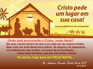 Roteiro homilético do natal de nosso senhor jesus cristo – missa da noite (1)