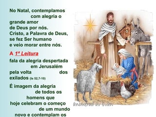 Roteiro homilético do natal de nosso senhor jesus cristo – missa do d…