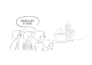 Aquele ali
é você.
 