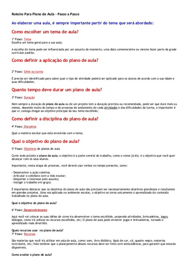 Plano de aula semanal de portugues Plano de aula semanal de portugues
