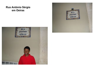 Rua António Sérgio em Oeiras 