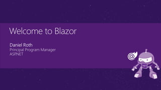 Welcome to Blazor | PPTX