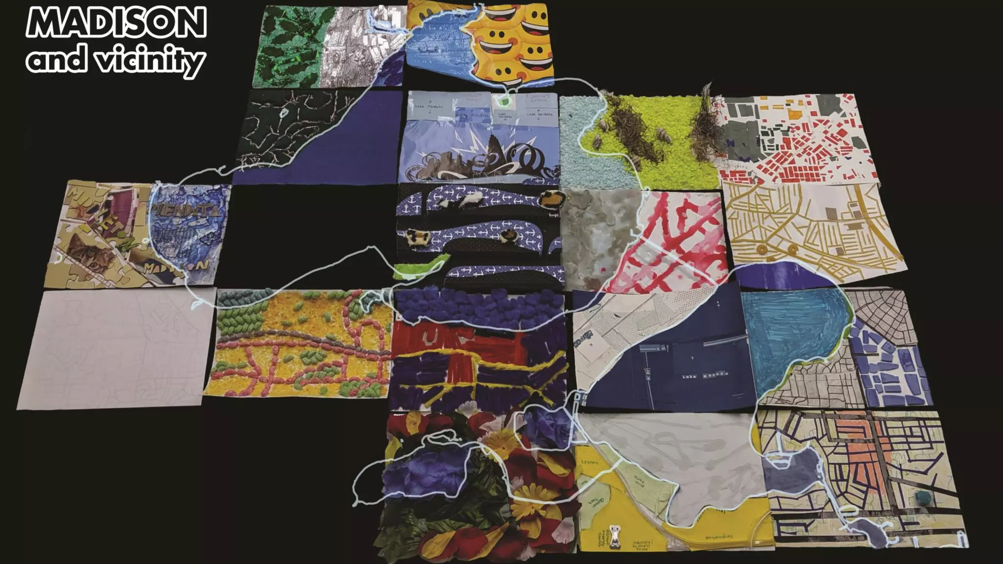 Tangible mapping for creative learning on aesthetics and style in cartography