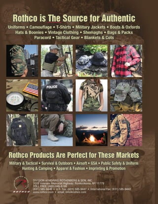 Rothco 2015 New Product Collection