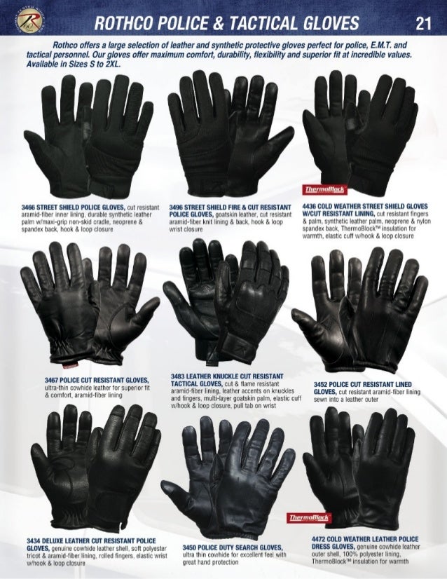 Rothco 4464 Lined All-Weather Stretch Gloves Wind//Waterproof//Breathable