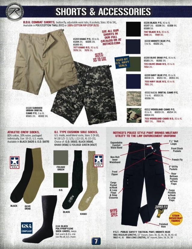 Rothco Tactical Catalog PDF