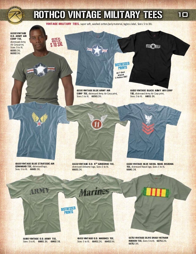 Rothco Vintage Army Air Corp Blue T 