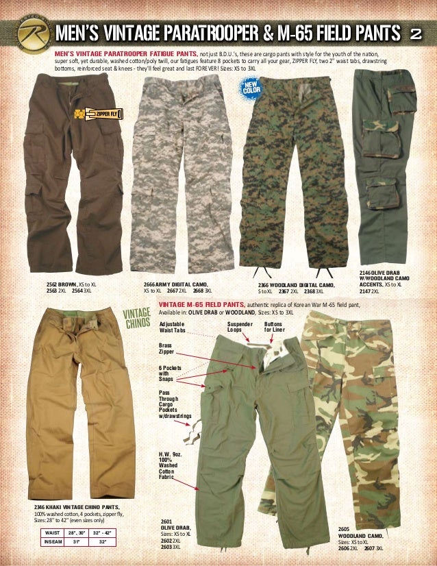 Chocolate Brown Vintage Paratrooper Cargo Pants