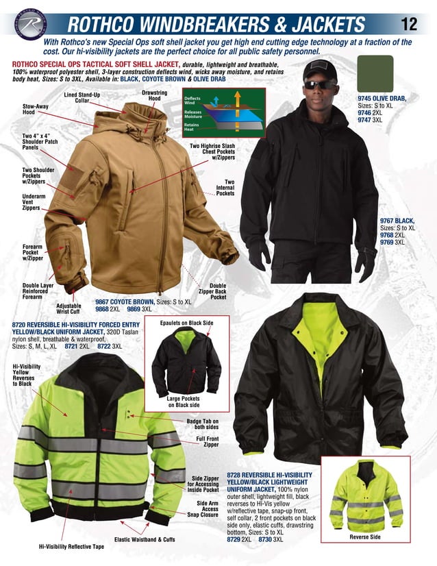 Rothco 2012 Public Safety Catalog PDF