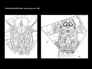 FACULTAD DE ARTES MAESTRÍA EN ARQUITECTURA EDGAR CARVAJAL JAIME ANDRÉS GÓMEZ
UNIVERSIDAD
NACIONAL
DE COLOMBIA
SEDE BOGOTÁ
LEOPOLDO ROTHER
CIUDAD UNIVERSITARIA primer plano de 1.936
 