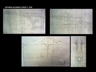 FACULTAD DE ARTES MAESTRÍA EN ARQUITECTURA EDGAR CARVAJAL JAIME ANDRÉS GÓMEZ
UNIVERSIDAD
NACIONAL
DE COLOMBIA
SEDE BOGOTÁ
LEOPOLDO ROTHER
ESTADIO ALFONSO LOPEZ P. 1938
 