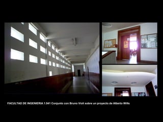 FACULTAD DE ARTES MAESTRÍA EN ARQUITECTURA EDGAR CARVAJAL JAIME ANDRÉS GÓMEZ
UNIVERSIDAD
NACIONAL
DE COLOMBIA
SEDE BOGOTÁ
LEOPOLDO ROTHER
FACULTAD DE INGENIERIA 1.941 Conjunto con Bruno Violi sobre un proyecto de Alberto Wills
 