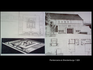 FACULTAD DE ARTES MAESTRÍA EN ARQUITECTURA EDGAR CARVAJAL JAIME ANDRÉS GÓMEZ
UNIVERSIDAD
NACIONAL
DE COLOMBIA
SEDE BOGOTÁ
LEOPOLDO ROTHER
Penitenciaria en Brandenburgo 1.929
 