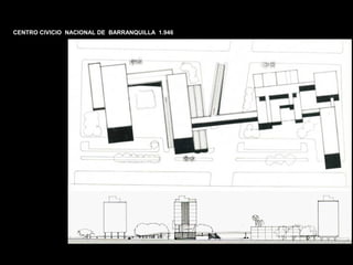 FACULTAD DE ARTES MAESTRÍA EN ARQUITECTURA EDGAR CARVAJAL JAIME ANDRÉS GÓMEZ
UNIVERSIDAD
NACIONAL
DE COLOMBIA
SEDE BOGOTÁ
LEOPOLDO ROTHER
CENTRO CIVICIO NACIONAL DE BARRANQUILLA 1.946
 
