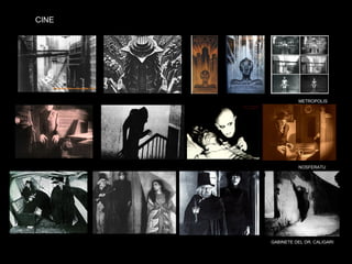 FACULTAD DE ARTES MAESTRÍA EN ARQUITECTURA EDGAR CARVAJAL JAIME ANDRÉS GÓMEZ
UNIVERSIDAD
NACIONAL
DE COLOMBIA
SEDE BOGOTÁ
LEOPOLDO ROTHER
CINE
METROPOLIS
NOSFERATU
GABINETE DEL DR. CALIGARI
 