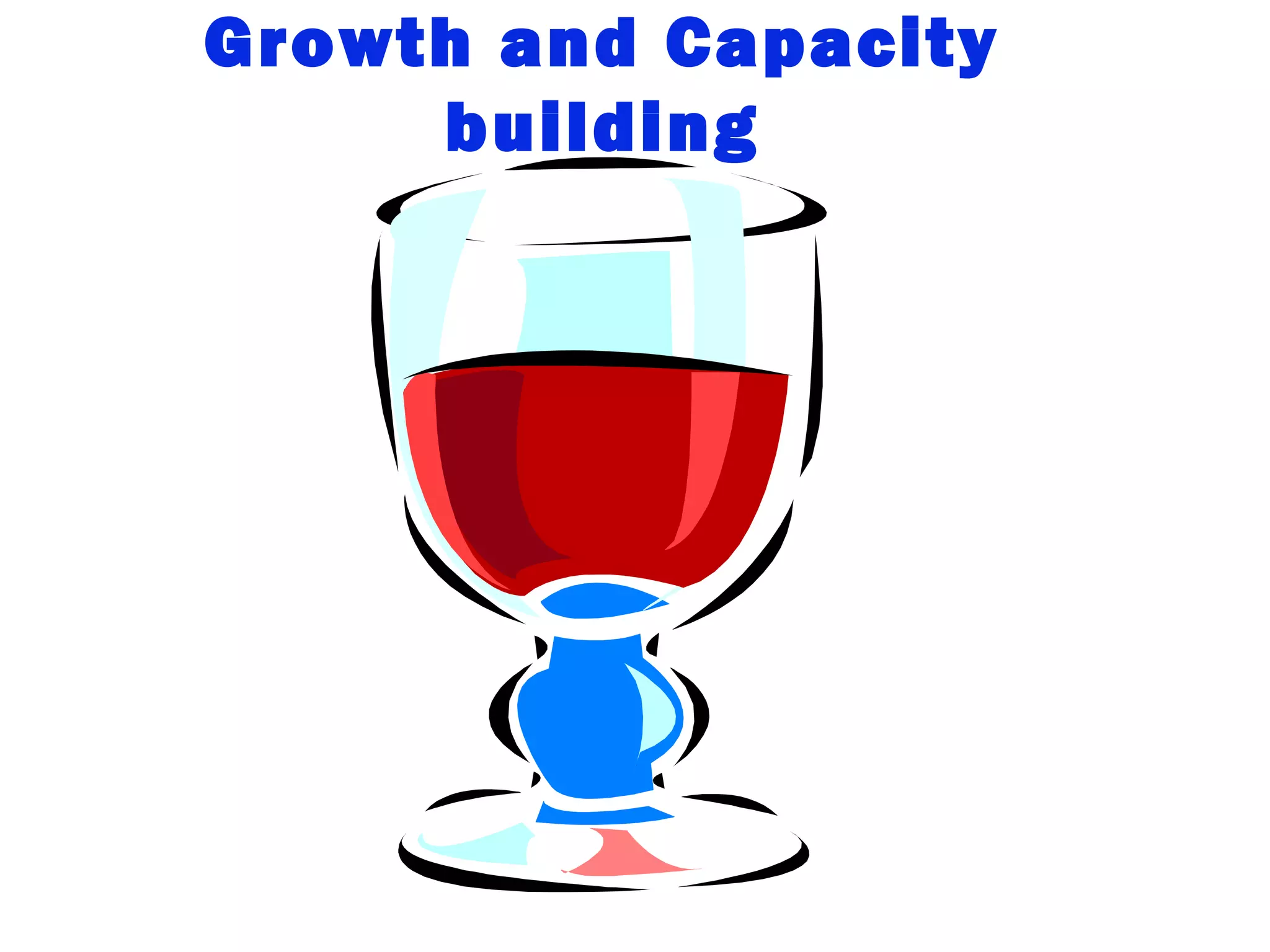 Growth and Capacity
building
 