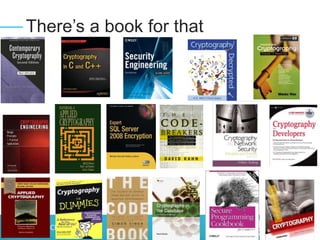 There’s a book for that
 