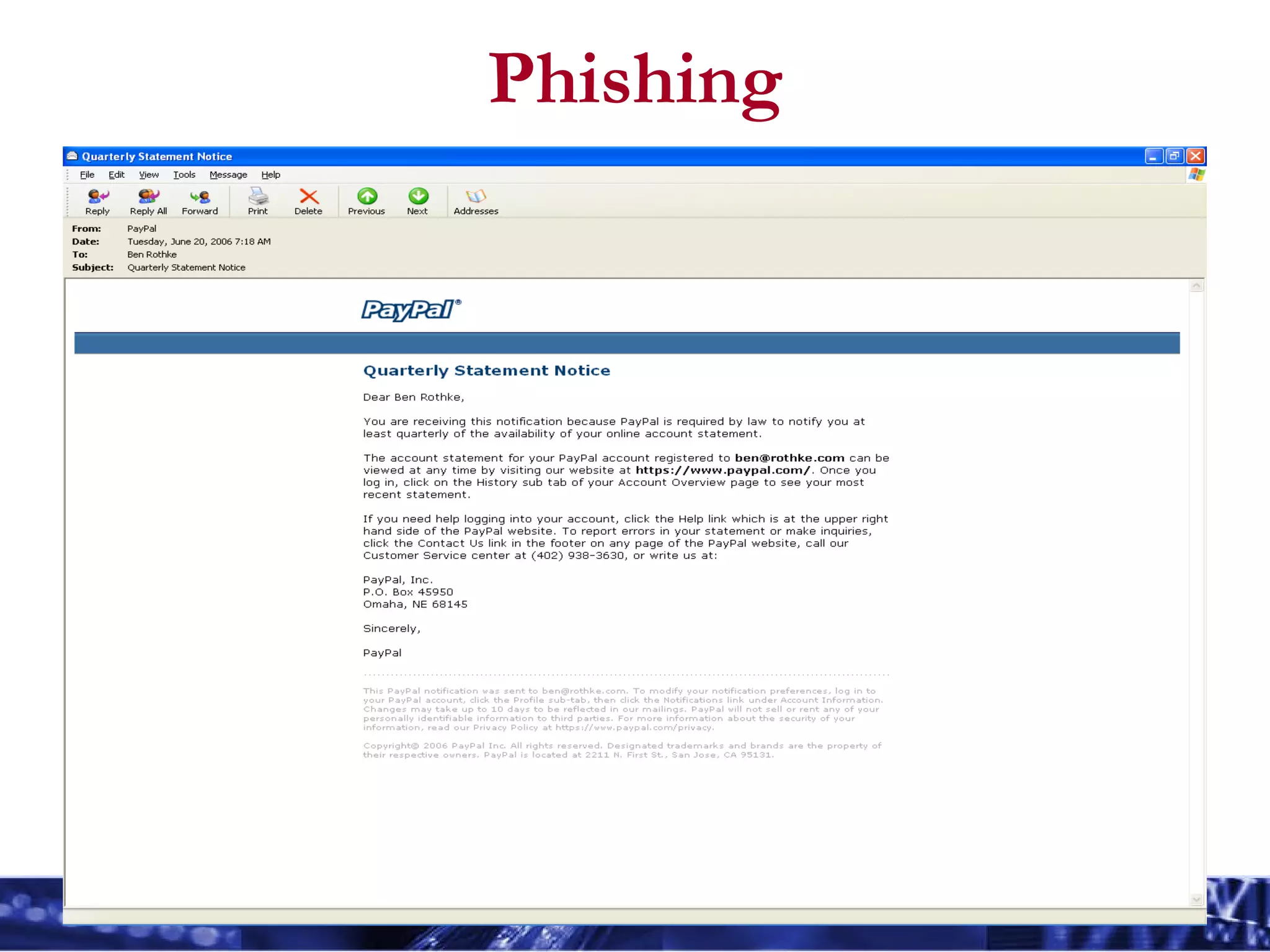 Phishing 