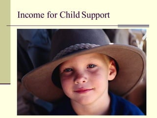 Income for Child Support 