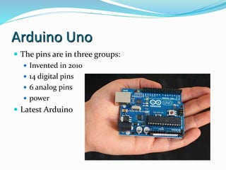 Robotics with arduino | PPTX | Technology & Computing
