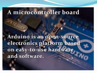 Robotics with arduino | PPT