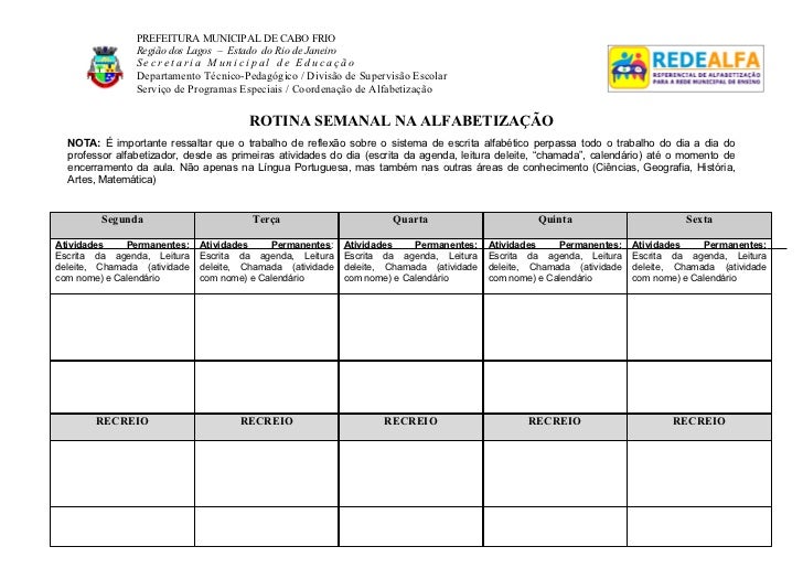 Registro de aula da educação infantil Registro de aula da educação infantil