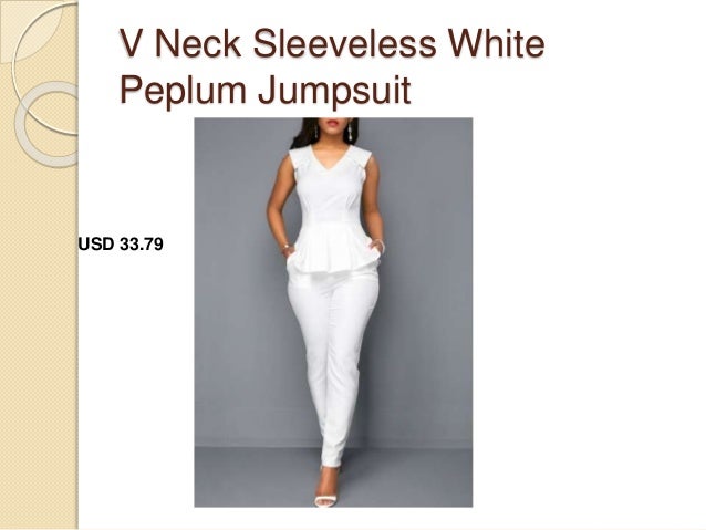 rotita white jumpsuit